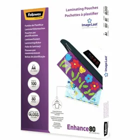 Laminating Pouches Fellowes 100  Tükid, osad Läbipaistev A4 (5 Ühikut)