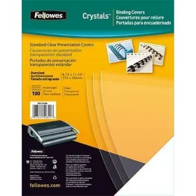 Binding Covers Fellowes 100  Tükid, osad Kristall PVC A4 (10 Ühikut)