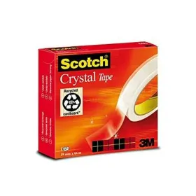 Liimanauha Scotch Crystal Läpinäkyvä 19 mm x 66 m (12 osaa)