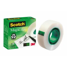 Kleeplint Scotch Magic Läbipaistev Valge 19 mm x 33 m (12 Ühikut)