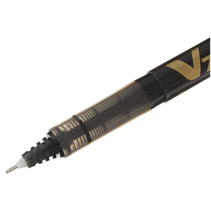 Täytekynä Pilot V-7 Hi-Tecpoint Musta 0,5 mm (12 osaa)