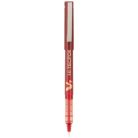 Ручка с жидкими чернилами Pilot V7 Hi-Tecpoint Красный 0,5 mm (12 штук)