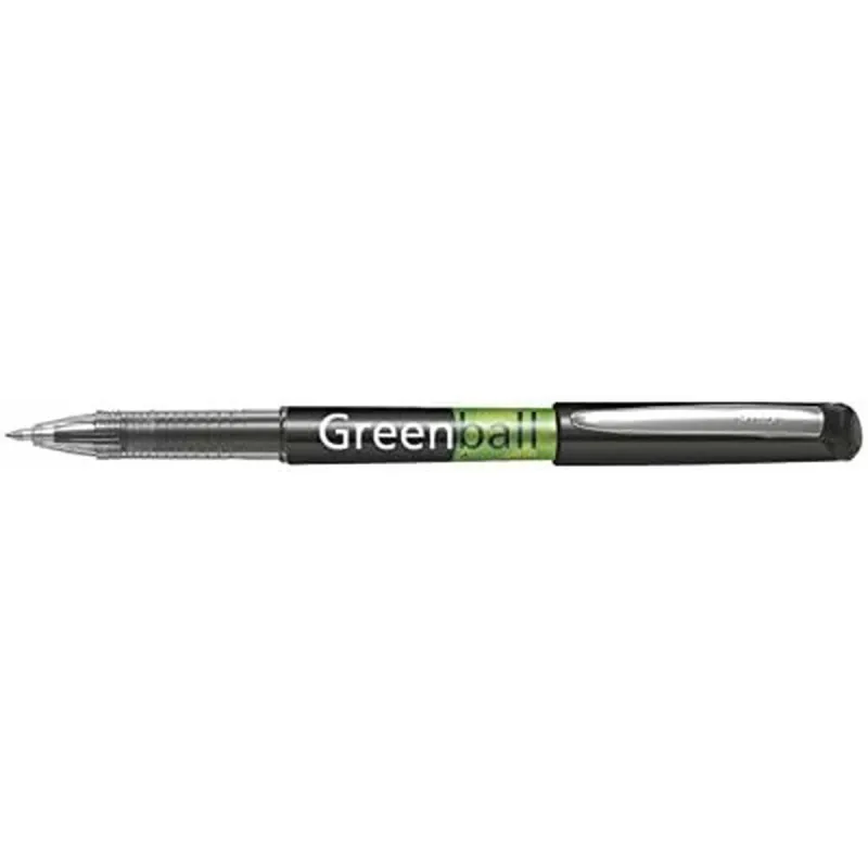 Šķidrās tintes pildspalva Pilot Green-Ball Melns 0,35 mm (10 gb.)