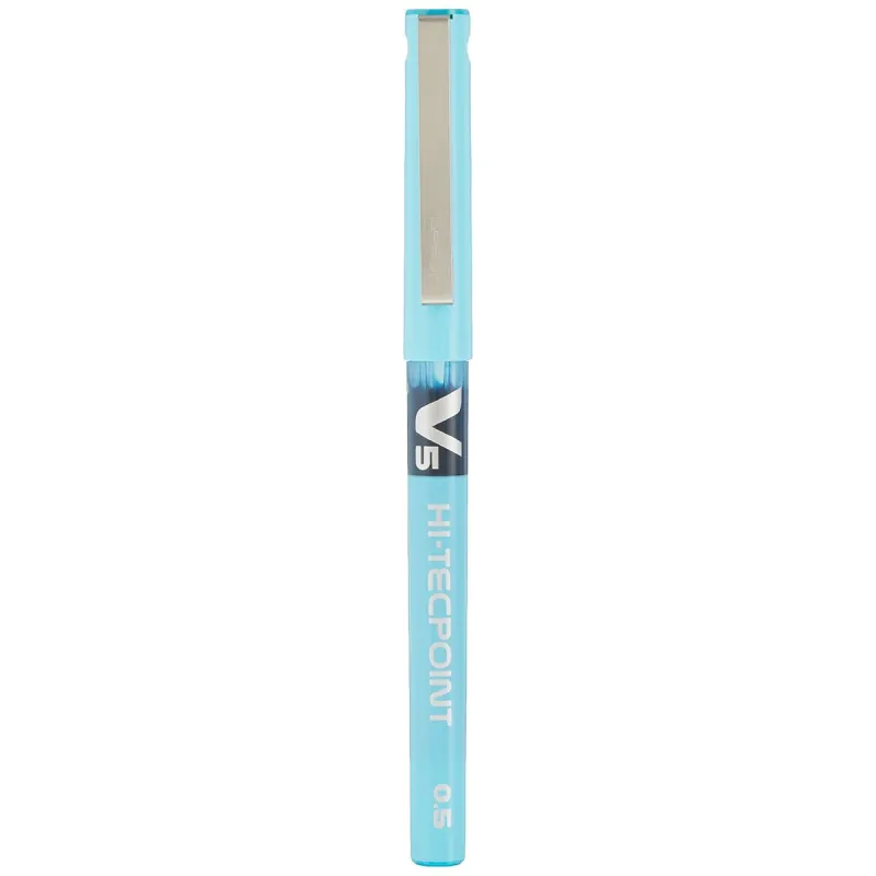 Šķidrās tintes pildspalva Pilot V-5 Hi-Tecpoint Gaiši Zils 0,3 mm (12 gb.)