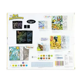 Värvide nummerdatud komplekt Royal & Langnickel Art Adventure 49 Tükid, osad
