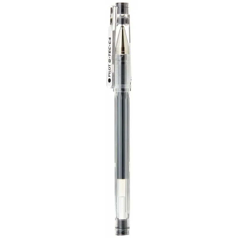 Гелевая ручка Pilot G-TEC C4 Чёрный 0,2 mm (12 штук)