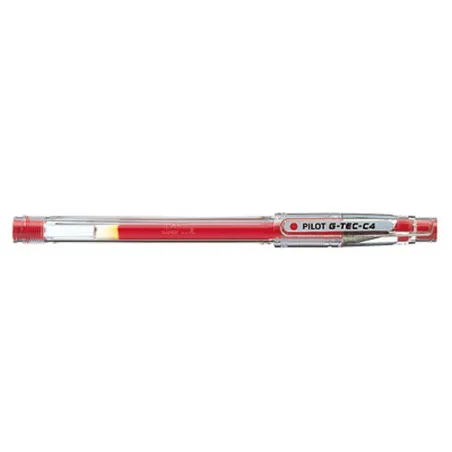Гелевая ручка Pilot G-TEC C4 Красный 0,2 mm (12 штук)
