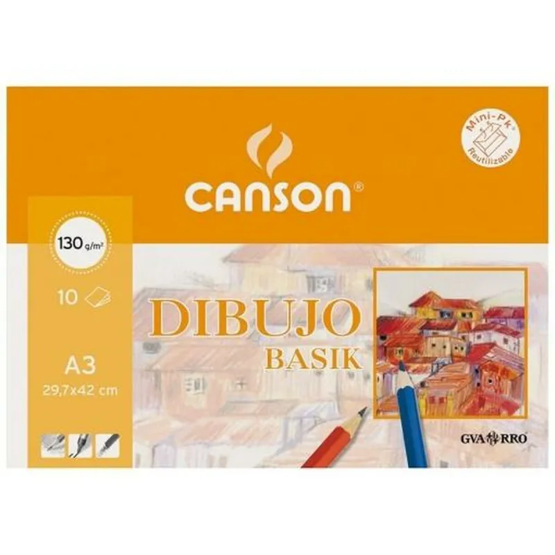 Skiču bloks Canson Basik 10 Loksnes (20 gb.)