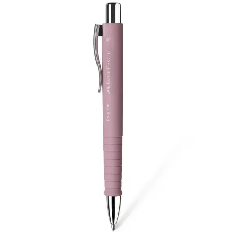 Kynä Faber-Castell Poly Ball XB Pinkki (5 osaa)