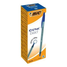 Набор ручек Bic CRISTAL EXACT Синий 0,28 mm 20 Предметы (50 штук)