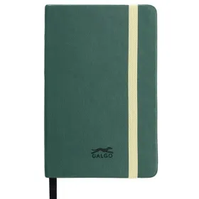 Notebook Galgo Dark green A6 (6 Units)
