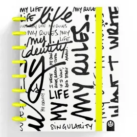 Notebook Carchivo INGENIOX EDIT MY LIFE Yellow A5 80 Sheets (2 Units)