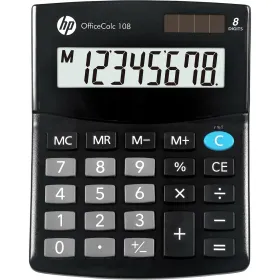 Kalkulaator HP HPKOC108 Must Plastmass