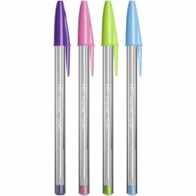 Набор ручек Bic Cristal Fun 921342 Разноцветный 10 Предметы (10 штук)