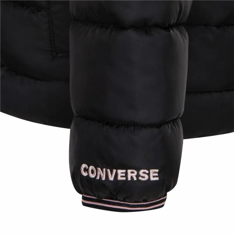 Ponijs Bērnu Converse Solid Mdwt Puffer Melns