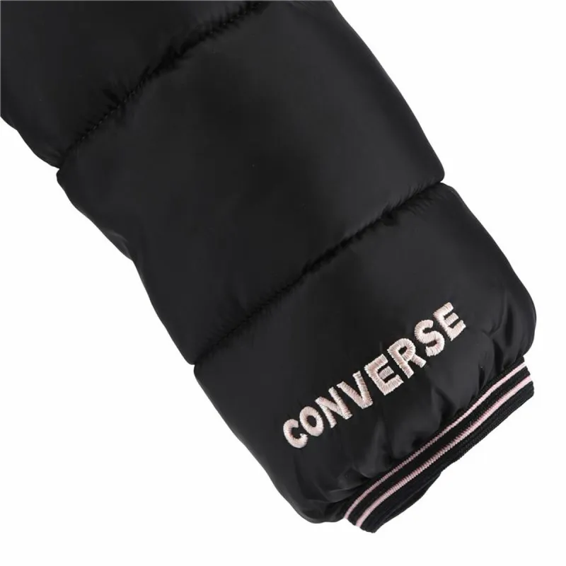 Švarkas Vaikiškas Converse Solid Mdwt Puffer Juoda