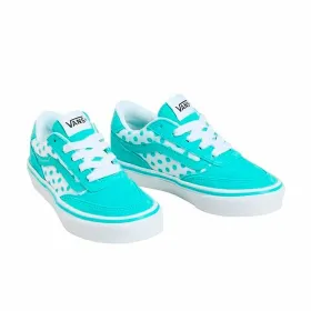 Sports Shoes for Kids Vans Brooklyn Ls Pols Light Blue