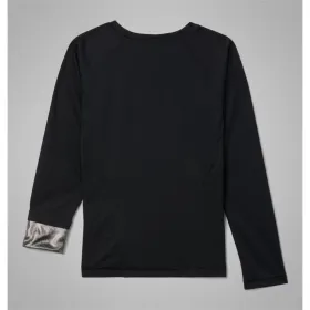 Children’s Long Sleeve T-shirt Columbia Midweight Crew 2 Black