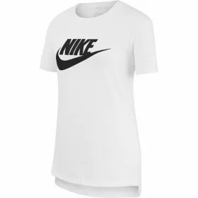 Child's Short Sleeve T-Shirt Nike Sportswear White