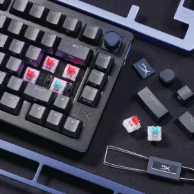 Klaviatūra HyperX 7G7A3AA#ABE Juoda