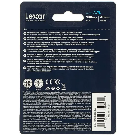 USB-pulk Lexar 633x Sinine Must 128 GB