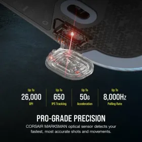 Žaidimų pelė Corsair M75