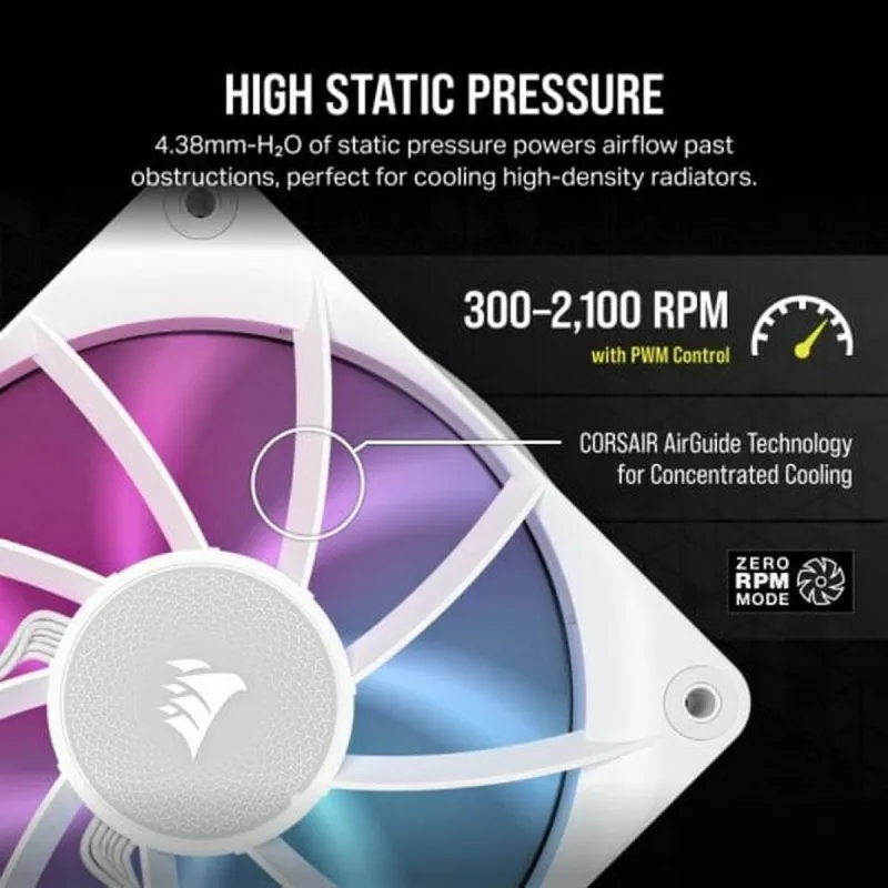 Kotelotuuletin Corsair CO-9051021-WW Ø 12 cm (1 osaa)