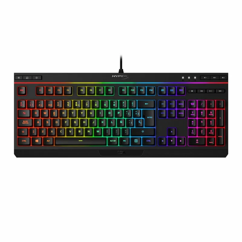 Klaviatūra HyperX HyperX Alloy Core RGB Melns Spāņu Qwerty