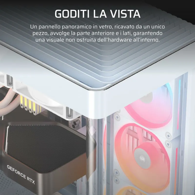 ATX Semi-tower Korpus Corsair CC-9011317-WW Valge