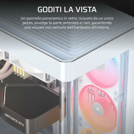 ATX Semi-tower Korpus Corsair CC-9011317-WW Valge