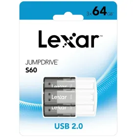 USB atmintukas Lexar LJDS060064G-B3NNG Pilka 64 GB