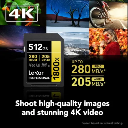 SD Memory Card Lexar LSD1800512G-BNNNG 512 GB