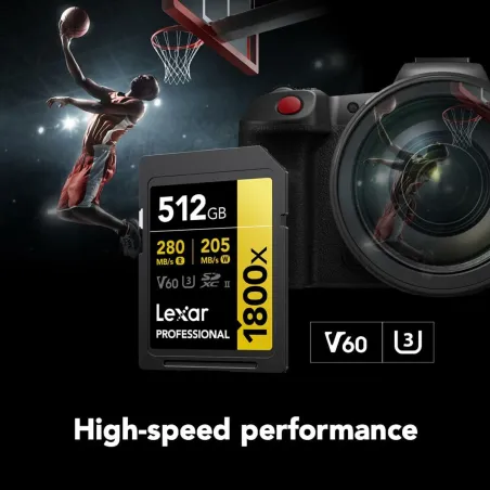 SD Memory Card Lexar LSD1800512G-BNNNG 512 GB