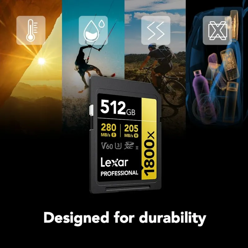 SD Memory Card Lexar LSD1800512G-BNNNG 512 GB