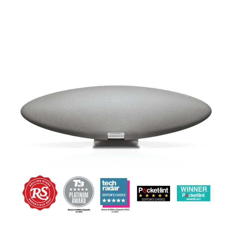 PC Speakers Bowers & Wilkins Zeppelin 2021 Perl Gray Grey 80 W