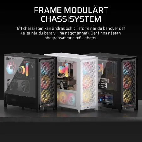 ATX Semi-tower Korpus Corsair CC-9011308-WW Valge