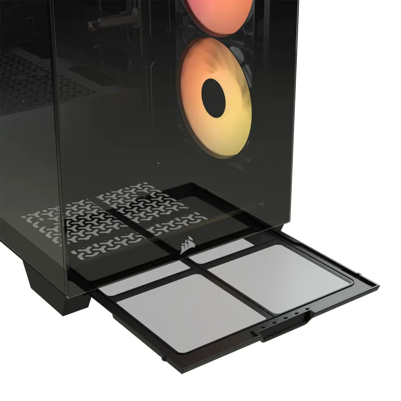 ATX pusiau bokšto tipo korpusas Corsair CC-9011322-WW Juoda