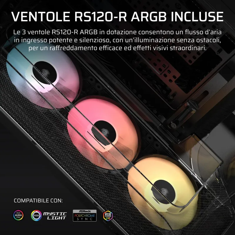 Блок полубашня ATX Galileo Corsair CC-9011318-WW Чёрный
