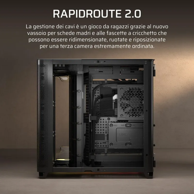 ATX Semi-tower Korpus Corsair CC-9011318-WW Must
