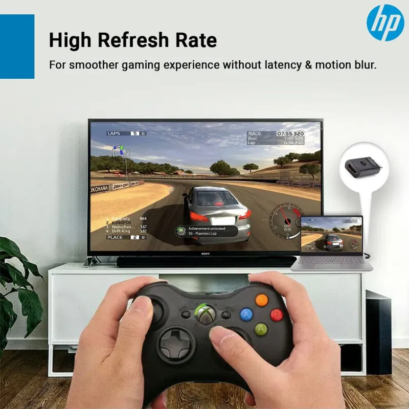 DisplayPort to HDMI Adapter HP F3W43AA
