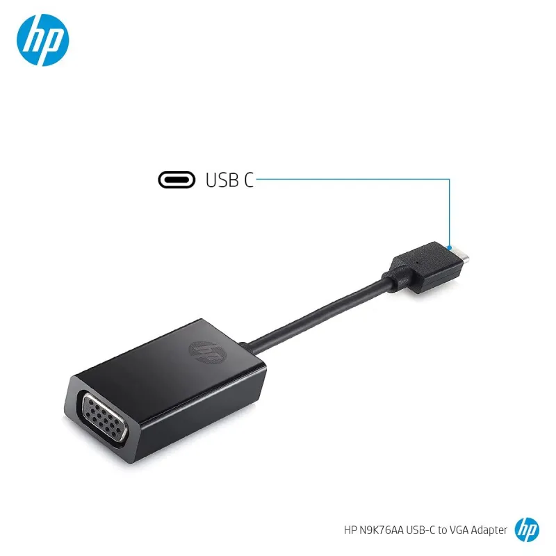 USB-C uz VGA Adapteris HP N9K76AA
