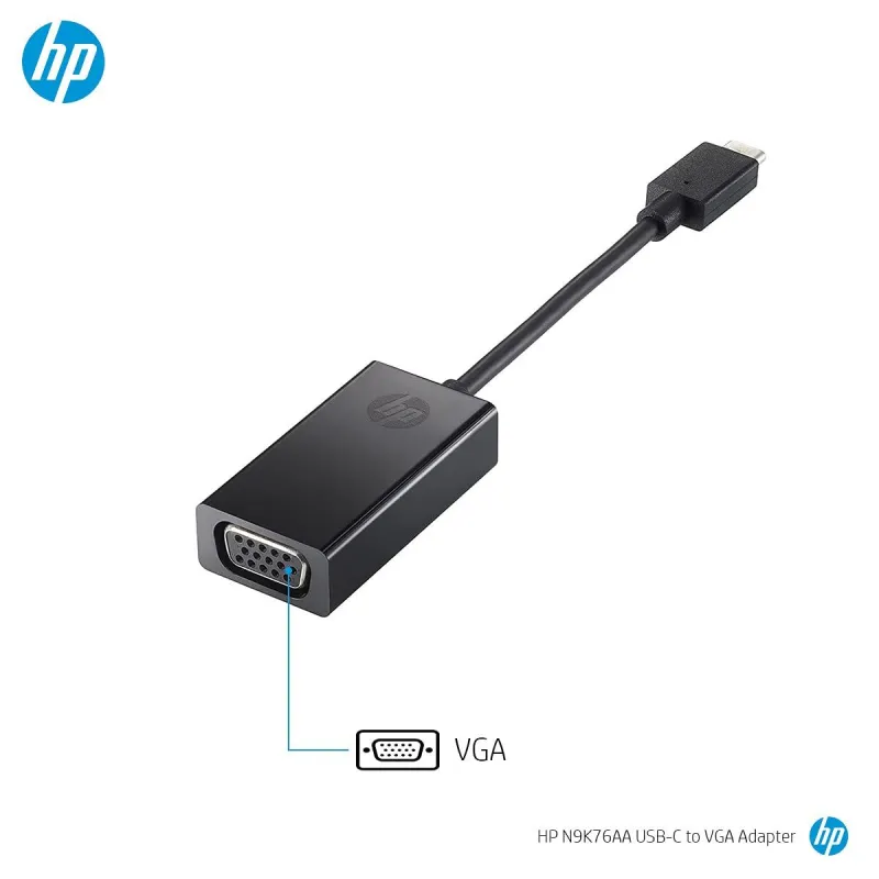 Адаптер USB-C—VGA HP N9K76AA