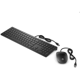 Klaviatūra ir pelė HP 4CE97AA Juoda