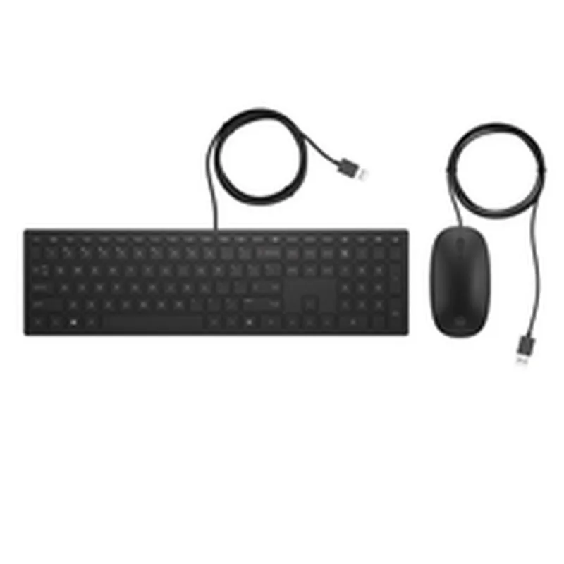 Keyboard and Mouse HP 4CE97AA Black