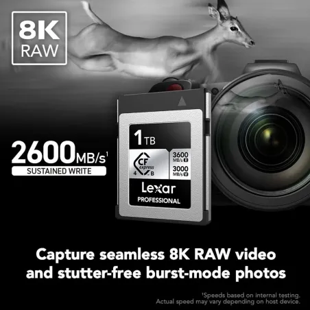 Atmiņas Karte CF Lexar LCXEXS4001T-RNENG 1 TB