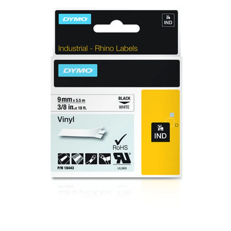 Laminated Tape Dymo 18443 White Multicolour