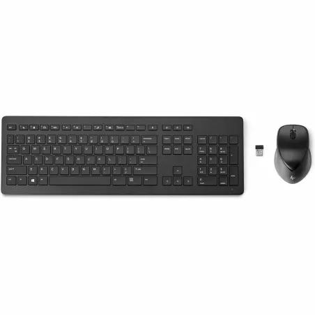 Klaviatūra un Pele HP 3M165AA Spāņu Qwerty Melns Bluetooth