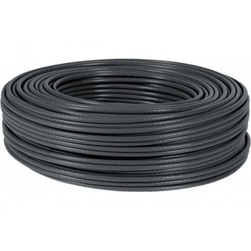 FTP Category 6 Rigid Network Cable Phasak PHR 681 Black 100 m