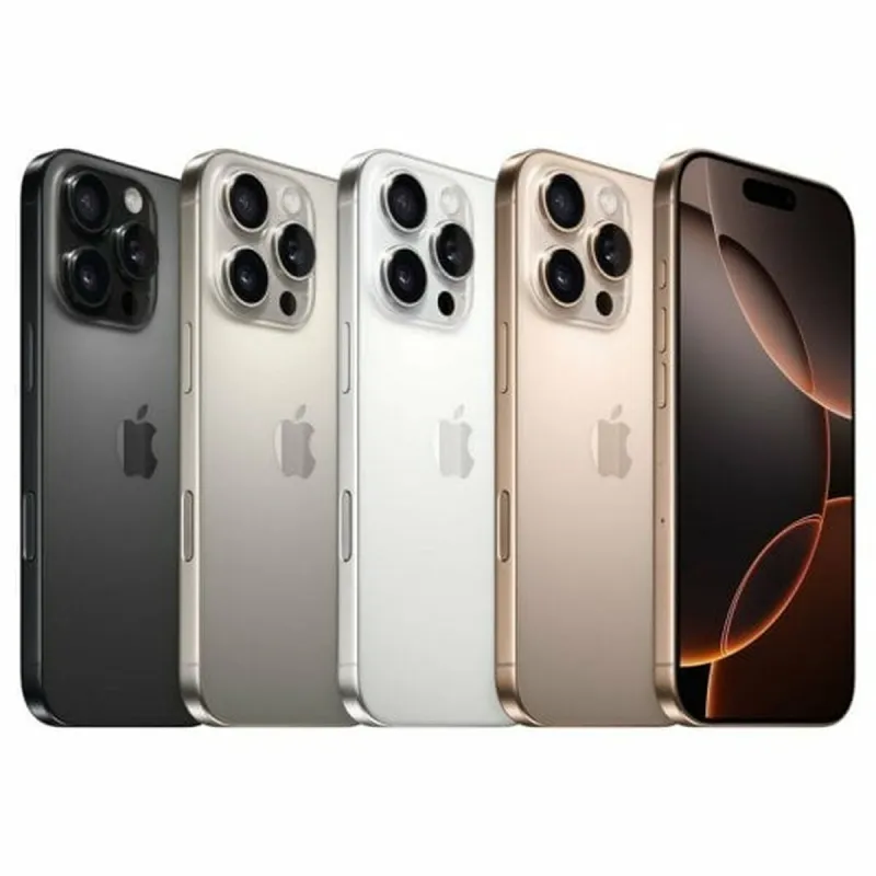 Älypuhelimet Apple iPhone 16 Pro 6,3" Hexa Core 8 GB 1 TB Beige