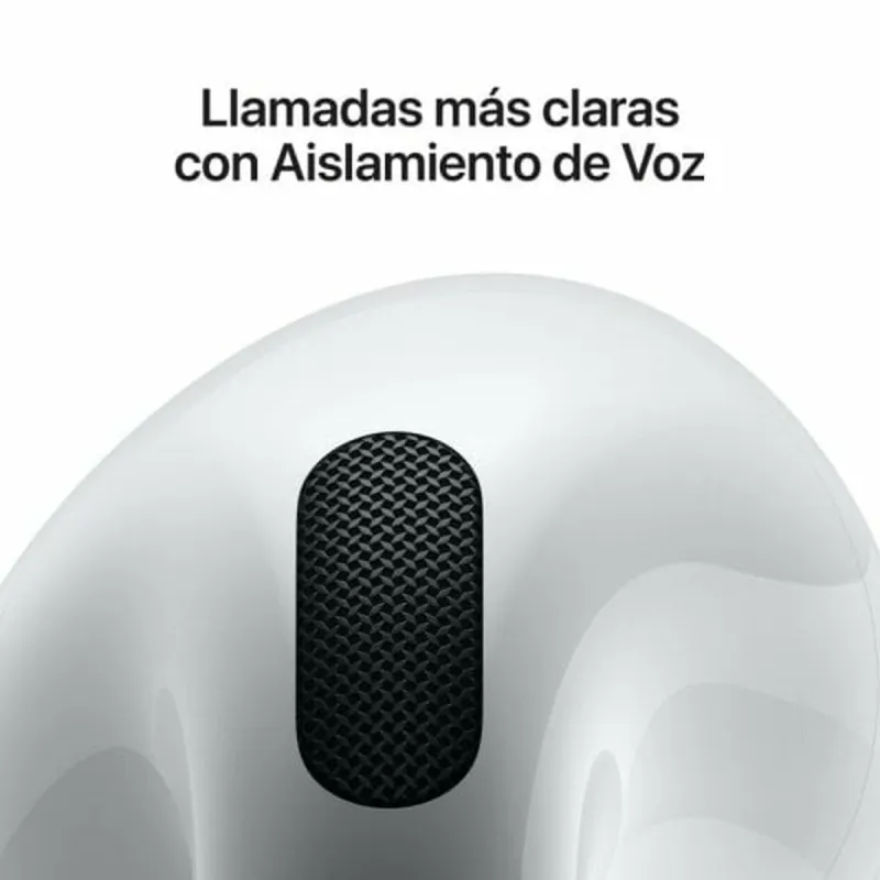 Kõrvasisesed Bluetooth Kõrvaklapid Apple AirPods 4 Valge